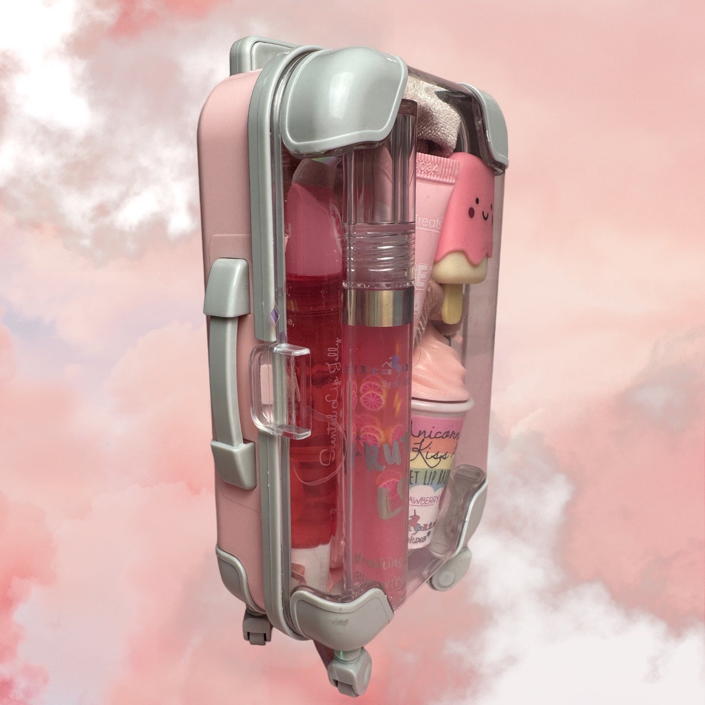 Pink Suitcase Bundle