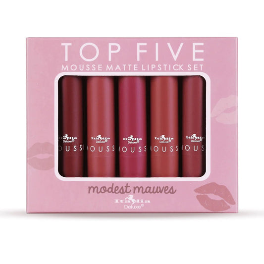 Top Five Mousse Matte Lipstick Set